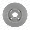 Image de 2x FERODO Disque de frein DDF1523C-1 pour CITROËN C4 I (LC_)