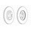 Image de FERODO DDF1880C 2x Disque de frein Ø320mm Hauteur: 45,9mm Épaisseur: 25mm Cercle de percage -Ø: 114,3mm ventilé Compatible avec MAZDA 3 BL 6 GG 6 Station Wagon GY 6 Hatchback GG