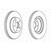 Image de Ferodo Disques de frein DDF485C