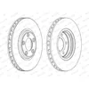 Image de FERODO DDF1107C 2x Disque de frein Avant Ø300mm Hauteur: 43mm Épaisseur: 30mm ventilé Compatible avec JAGUAR S-Type X200, LINCOLN LS Berline