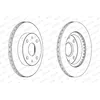 Image de FERODO DDF1394C 2x Disque de frein Avant Ø234mm Hauteur: 41mm Épaisseur: 16mm ventilé Compatible avec DAIHATSU SIRION M3, SUBARU JUSTY IV