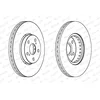 Image de Ferodo Disques de frein DDF1575C