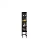 Image de Vitrine 1 porte STEP W coloris noir