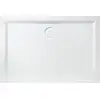 Image de Hoesch Solique Bac à douche en minéral Muna 120x90x3 cm, blanc