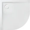 Image de Hoesch Receveur de douche quart de cercle Muna 80x80x3cm, ardoise, Soliq., AR