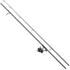 Image de DAM Charger Carp FD Combo, Canne à pêche et Moulinet Carp Fish, Solide, léger et Polyvalent, Noir et Gris, 3.66m Moderate Fast Rod, 6000 Size Reel