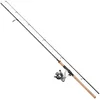 Image de DAM Impressa Classic Spinning Combo, Canne à pêche et Moulinet pour la pêche en Eau Douce du brochet et du Sandre, Solide, léger et Polyvalent, Noir, Canne de 1,80 m à Vitesse modérée, 1000
