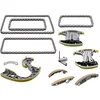 Image de SWAG Kit de chaîne de distribution jeu Gauche 116 58 64 Simplex Chaîne fermée Compatible avec VW Touareg I 7LA, 7L6, 7L7, AUDI A4 B7 Avant 8ED A6 C6 Avant 4F5 Q7 4LB A6 C6 Berline 4F2 A4 B7 Berline