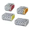 Image de WAGO 773   108 Transparent Wire Connector   Wire Connectors (Transparent, 24 x 19.5 x 13.1 mm)