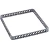 Image de WAS 9861 000 Élément d'extension en polypropylène pour tous les paniers de lave-vaisselle de la série 9860 Bleu 50 x 50 x 4,4 cm
