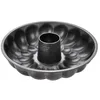 Image de Zenker 6529 Moule à pain avec cheminée, moule à pain couronne, moule à gâteau, Acier, Noir, 32 x 9 cm