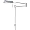 Image de HELL Lampadaire LED Graz, nickel mat
