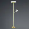 Image de HELL Lampe sur pied LED Findus, à 2 lampes, laiton