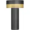 Image de HELL Lampe à poser LED rechargeable, hauteur 24cm, noir/or