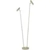 Image de HELL Lampe sur pied LED Tom Pro, couleur sable, à 2 lampes, CCT, variateur