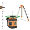 Image de Pack laser rotatif automatique horizontal portée 600m FLG 190A GREEN + Trépied + mire GEO FENNEL 292195-S01