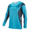 Image de O'NEAL | Maillot VTT | VTT DH Downhill FR Freeride | Matière Respirante, liberté de Mouvement maximale | Element FR Jersey Hybrid V.22 | Adulte | Bleu pétrole | Taille XXL
