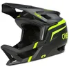 Image de O`Neal Flash V.23 Casque Unisex-Adult, Black/Neon Yellow, XL