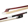 Image de GEWA Archet de contrebasse, archet de contrebasse 1/4 - Crin naturel - Modèle français - Baguette ronde - Hausse en bois dur