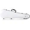 Image de GEWA Étui pour violon en polycarbonate taille 4/4 - 1/2, Blanc, Intérieur noir, 2 bretelles amovibles, Pochette accessoires, Suspension rembourrée, Poignée latérale supplémentaire