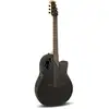 Image de Ovation 2078TX-5-G Elite TX Deep Contour Cutaway Guitare électrique-acoustique western texturée noire