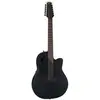 Image de Elite Tx Deep Contour Cutaway 12 Cordes Black Textured 2058TX-5-G