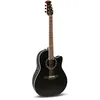 Image de Ovation Guitare électro-acoustique Pro Series Standard Balladeer 2771AX - Table en épicéa Sitka massif de grade A - Corps en lyrachord à contour profond - Pan coupé - Cordes Adamas Nuova Coated - Noir