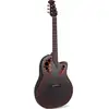 Image de Ovation CE44-RRB Celebrity Elite Mid Depth Reverse Red Burst guitare électro-acoustique folk