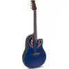 Image de Ovation CE44P-8TQ Celebrity Elite Exotic Blue Transparent Quilt guitare électro-acoustique folk