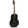 Image de Ovation Guitare électro-acoustique Pro Series Ultra 1516 Mid non coupée - Table en épicéa massif de grade A - Corps en lyrachord mi-profondeur - Avec étui souple - Peinture UV - Effet métallique