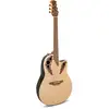 Image de Ovation Pro Series Elite 1768-4S-G USA Deep Bowl Natural Satin guitare électro-acoustique avec étui