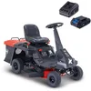 Image de Scheppach Tondeuse Thermique autoportée MR225-61 - 4,4 KW - 6 CV - Largeur de Coupe 61 cm - Hauteur de Coupe réglable 35-75 mm - Jardins jusqu'à 2600 m² - Panier de 150 l
