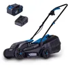 Image de Scheppach Tondeuse à Gazon sans Fil BC-MP320-X 20V Brushless | Largeur de Coupe 32cm | 250-300 m2 | Hauteur de Coupe de 20-60mm | Bac de ramassage 30L | avec Batterie 4 Ah et Chargeur 2,4 A