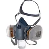 Image de Kit demi-masque réutilisable Premium série 7500 A2P3 3M  7523L - grande taille, Certifié EN sécurité