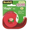 Image de 3M 62042 Scotch Cool Dévidoir avec Ruban adhésif magic Rouleau 19 mm x 19 m