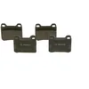 Image de Bosch BP698 - Plaquettes de Frein Arrière pour Voiture - Qualité Bosch - Réduction du Bruit et de la Poussière - Certifié ECE-R90 - Sans Cuivre - Jeu de 4 Plaquettes