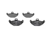 Image de Bosch BP285 - Plaquettes de Frein Arrière pour Voiture - Qualité Bosch - Réduction du Bruit et de la Poussière - Certifié ECE-R90 - Sans Cuivre - Jeu de 4 Plaquettes