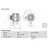 Image de Bosch 986048611 Alternateur