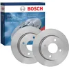 Image de Jeu de disques de frein Bosch BD233 - Disques ventilés 233.8 mm haute teneur carbone - Essieu avant - Excellent refroidissement et réduction du bruit, protection anticorrosion avancée - 2 disques