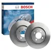 Image de Jeu de disques de frein Bosch BD433 - Disques ventilés 280 mm avec revêtement - Essieu avant - Certifié ECE-R90 - Excellent refroidissement, protection anticorrosion avancée - 1 jeu de 2 disques