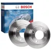 Image de Jeu de disques de frein Bosch BD523 - Disques ventilés 223.8 mm haute teneur carbone - Essieu arrière - Excellent refroidissement et réduction du bruit, protection anticorrosion avancée - 2 disques