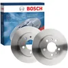Image de BOSCH 0 986 478 757 2x Disque de frein Arrière Ø264,7mm Hauteur: 44,3mm Épaisseur: 10,5mm Cercle de percage -Ø: 108mm Plein Compatible avec RENAULT Laguna 1 5 portes B56, 556 Laguna 1 Nevada K56