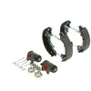 Image de Bosch KS027 Kit Super Pro - Kit de frein à tambours arrière - 1 jeu complet prémonté, 2 cylindres de roue, 4 mâchoires de frein