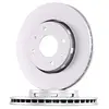 Image de BOSCH 0 986 479 B37 2x Disque de frein Avant Ø281mm Hauteur: 45,6mm Épaisseur: 24mm Cercle de percage -Ø: 114,3mm ventilé ventilé de l'intérieur Compatible avec VOLVO V40 Break 645, MITSUBISHI