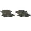 Image de Bosch BP1965 - Plaquettes de Frein Avant pour Voiture - Qualité Bosch - Réduction du Bruit et de la Poussière - Certifié ECE-R90 - Sans Cuivre - Jeu de 4 Plaquettes - Avec Accessoires