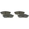Image de Bosch BP1996 Plaquettes de frein - Essieu arrière - certification ECE-R90-1 jeu de 4 plaquettes