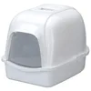 Image de Europet Bernina 441-199640 Bac à litière écologique pour chat 43 x 56 x 40 cm (Blanc)