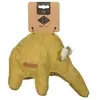 Image de D&D Home, Jouet élégant Chenille Liz 27x18 cm Jaune, Rembourrage 100% Polyester, Finition raffinée   Oreilles en Fourrure, avec Squeaker dans la Trompe pour Encore Plus de Plaisir de Jeu, pour Chiens