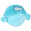 Image de Coockoo, Jouet Gary 17x20x12cm Bleu, Jouet coloré et résistant pour Chiens, avec Squeaker, Balle épineuse en TPR enveloppée dans de la Peluche Douce, Velouté