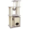 Image de Ebi, Griffoir Swindon 80x60x190cm Gris, griffoir, Gris, Chat